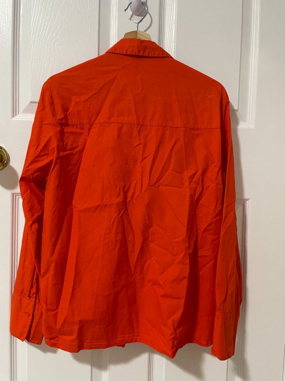 Orange button down - Picture 2 of 2